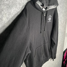 Load image into Gallery viewer, Harley-Davidson Black Zip Hoodie Barb’s Philadelphia Y2K Biker Streetwear