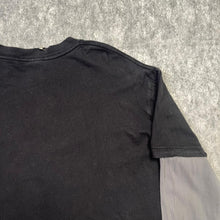 Load image into Gallery viewer, Gothic Cross Long Sleeved Y2K Grunge Black Blue, Size XL