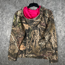 Load image into Gallery viewer, Mossy Oak Camo Hoodie – Y2K Realtree Outdoor Streetwear (M)