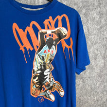 Load image into Gallery viewer, And1 Basketball Graffiti Y2K Streetwear Blue Graphic Top, Size: Large