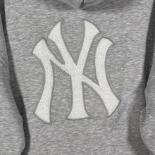 Load image into Gallery viewer, MLB NY Yankees Grey Hoodie 2XL – Classic Logo, Y2K Streetwear Essential