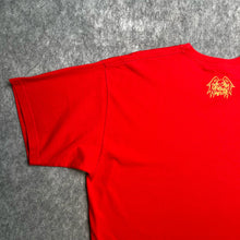 Load image into Gallery viewer, Urban Pirate Red Y2K Urban Angel Wings & Halo Graphic Top, Size XL