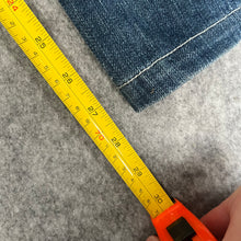 Load image into Gallery viewer, Capricious Gothic Angel Wing Blue Grunge Thin Jeans, Waist 36/ Large