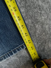 Load image into Gallery viewer, Eight 732 Embroidered Y2K 2000’s Hip Hop Blue Wash ‘Born Rider’ Jeans 36W 34L