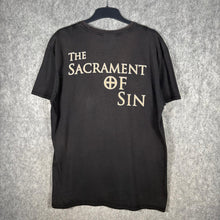 Load image into Gallery viewer, Powerwolf "The Sacrament of Sin" Graphic T-Shirt Black – XL