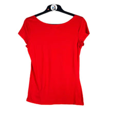 Load image into Gallery viewer, Southpole Red Graphic Angel Rose Tattoo Style Tee, Size L