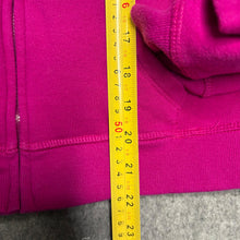 Load image into Gallery viewer, Juicy Couture Pink Y2K Fleeced Mcbling Embroidered Hoodie, Size S-M
