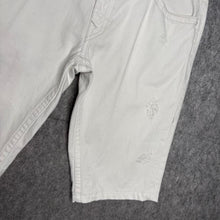 Load image into Gallery viewer, True Religion Y2K White 2000s Streetwear Jorts, Waist 36
