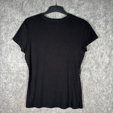 Load image into Gallery viewer, Dereon Winged Graphic Studded T-Shirt Black XL / Y2K Hip Hop Vintage Tee