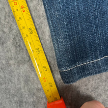 Load image into Gallery viewer, Capricious Gothic Angel Wing Blue Grunge Thin Jeans, Waist 36/ Large