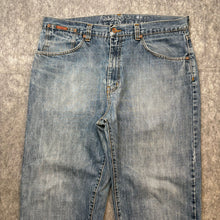 Load image into Gallery viewer, Quicksilver Cargo Flap Pocket Distressed Straight Leg Jeans, Waist 36