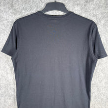 Load image into Gallery viewer, Y2K Rhinestone Hollywood Star Bling Tee Black T-Shirt, Size S