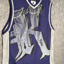 Load image into Gallery viewer, Karl Kani Purple 2000s Hiphop Chrome Vintage Jersey, Size