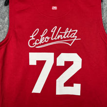 Load image into Gallery viewer, Ecko Unltd Red Sleeveless Basketball Jersey Rhino Logo Y2K Hip Hop (M)
