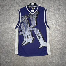 Load image into Gallery viewer, Karl Kani Purple 2000s Hiphop Chrome Vintage Jersey, Size