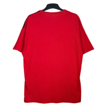 Load image into Gallery viewer, Y2K Grunge Gothic Affliction Style Metal Mullisha Red T-shirt Size L