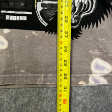 Load image into Gallery viewer, Shiroi Neko Y2K Tattoo Graffiti 2000s Brown Multi Long Sleeved Top, Size XL