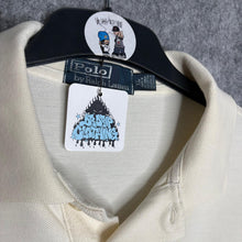 Load image into Gallery viewer, Ralph Lauren Custom Fit White Embroidered Double Horsemen Logo Polo Top, Size XL