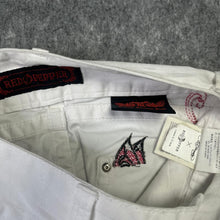 Load image into Gallery viewer, Ed Hardy x Red Pepper Y2K White Red 2000s Mcbling Skinny Jeans, Size Xs-S