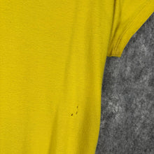 Load image into Gallery viewer, Southpole Yellow Graphic Crest Tee 2X Y2K Rhinestone Streetwear Top