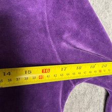 Load image into Gallery viewer, Juicy Couture Purple Faux Fur Y2K Mcbling Zip Up Embroidered Hoodie, Size L