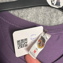 Load image into Gallery viewer, Ed Hardy Purple Y2K Rose Tattoo Style 2000s Top, Size M