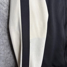Load image into Gallery viewer, Ecko Unltd Black Cream Vintage Bomber Varsity Zip Up, Size XL
