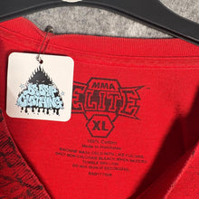 Load image into Gallery viewer, MMA Elite Red Skull Graphic T-Shirt 00s Style | Size XL