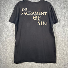 Load image into Gallery viewer, Powerwolf "The Sacrament of Sin" Graphic T-Shirt Black – XL