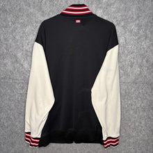 Load image into Gallery viewer, Ecko Unltd Black Cream Vintage Bomber Varsity Zip Up, Size XL