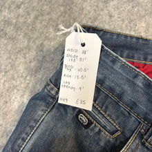 Load image into Gallery viewer, Ecko Unltd. 2000s Multi Panel Seam Line Embroidered Pocket Jeans, Size