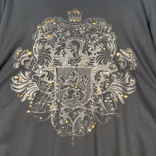 Load image into Gallery viewer, Live Mechanics Black Crest Graphic Tee 2XL Hip Hop Y2K Streetwear