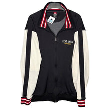 Load image into Gallery viewer, Ecko Unltd Black Cream Vintage Bomber Varsity Zip Up, Size XL