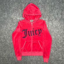 Load image into Gallery viewer, Juicy Couture Pink Diamante Juicy Hoodie,Size Medium