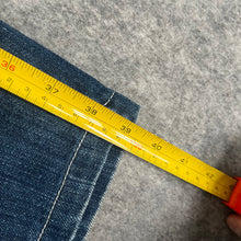 Load image into Gallery viewer, Capricious Gothic Angel Wing Blue Grunge Thin Jeans, Waist 36/ Large