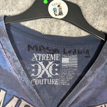 Load image into Gallery viewer, Xtreme Couture Eagle Star Graphic Blue Vintage 3XL Biker Tee