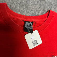 Load image into Gallery viewer, Urban Pirate Red Y2K Urban Angel Wings & Halo Graphic Top, Size XL
