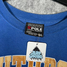 Load image into Gallery viewer, Southpole Blue Graphic Crest Tee Y2K Hip Hop Streetwear T-Shirt Size XL
