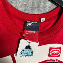 Load image into Gallery viewer, Ecko Unltd Red Sleeveless Basketball Jersey Rhino Logo Y2K Hip Hop (M)