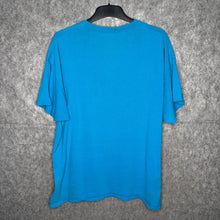 Load image into Gallery viewer, Vindication Blue Skull Snake Y2K Gothic Grunge Top, Size XL