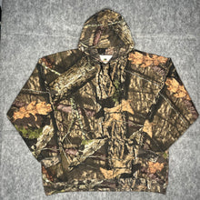 Load image into Gallery viewer, Mossy Oak Y2K Vintage Camo Khaki Hoodie, Size 2XL