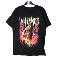 Load image into Gallery viewer, In Flames Foregone Tour Tee Reaper Graphic Black Metal Band Shirt L
