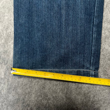 Load image into Gallery viewer, Capricious Gothic Angel Wing Blue Grunge Thin Jeans, Waist 36/ Large