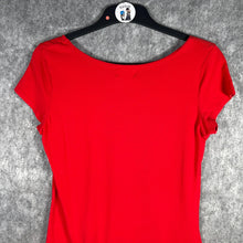 Load image into Gallery viewer, Southpole Red Graphic Angel Rose Tattoo Style Tee, Size L