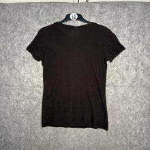 Load image into Gallery viewer, Fame And Fortune Pink & Blue Rose with Wings Grunge Graphic Top, Size M