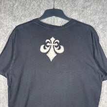 Load image into Gallery viewer, Affliction Black Tribal Crest Graphic T-Shirt 00s Y2K USA Made Size L