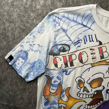 Load image into Gallery viewer, Cipo And Baxx White Y2k Rock And Roll Graphic Top, Size XXL