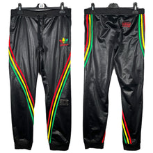 Load image into Gallery viewer, Vintage Adidas Rasta Chile 62 Joggers — Black Red/Yellow/Green (S)