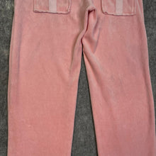 Load image into Gallery viewer, Juicy Couture Light Pink Y2K 2000s Velour Back Pockets Joggers, Size Medium
