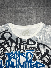 Load image into Gallery viewer, Ecko Unltd Graffiti Grunge Hiphop Streetwear Y2K Top, Size 2XL
